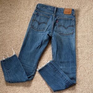 Levi's Jeans White Oak Cone Denim Size 26